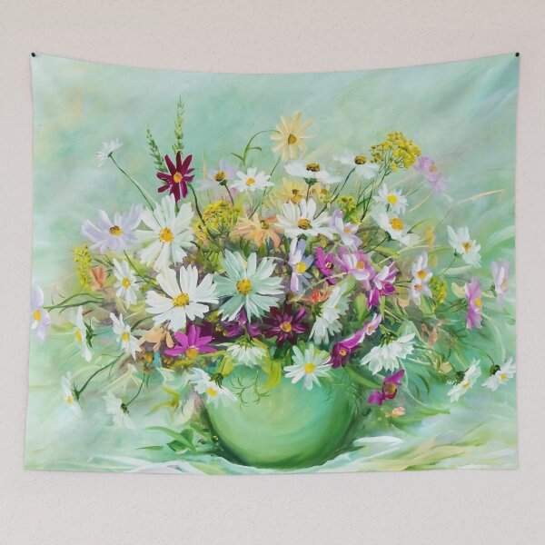 Item preview, Colorful harmony of spring flowers designed and sold by clon-dot-net.