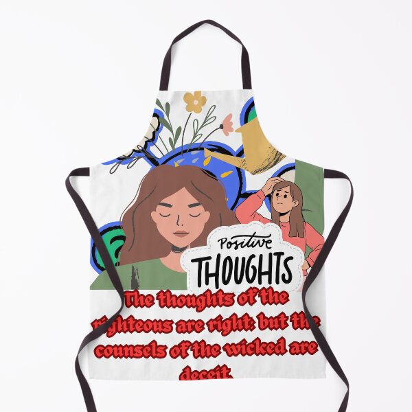 Item preview, The thoughts of the righteous are right: but the counsels of the wicked are deceit. designed and sold by Hinny8.