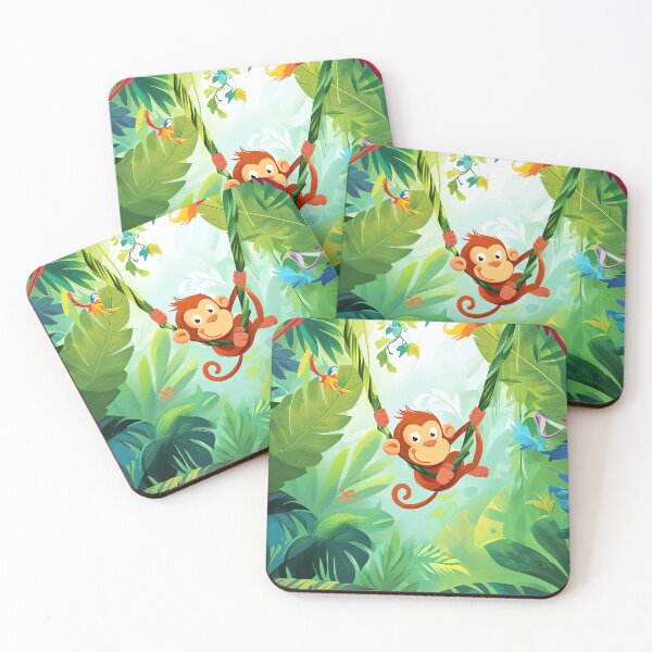 Item preview, Cheeky Jungle Swing designed and sold by cute-animals99.