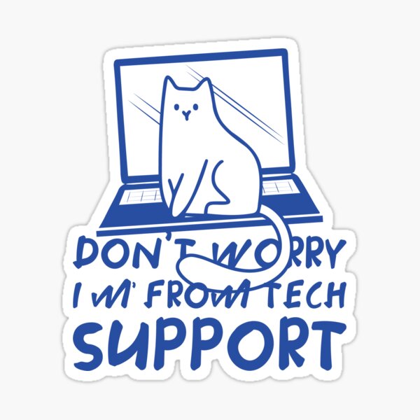 Item preview, Cat Tech Support designed and sold by mardavemardave.