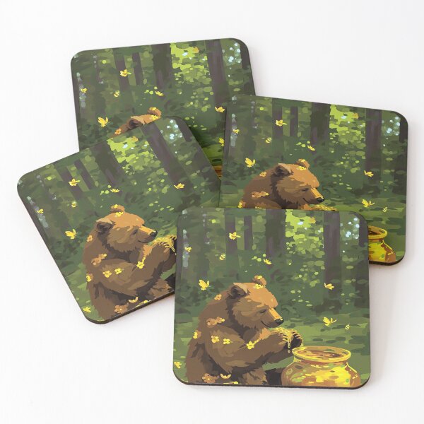 Item preview, Wholesome Honey Feast designed and sold by cute-animals99.