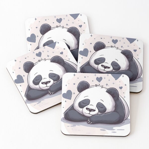 Item preview, cute little lazy panda designed and sold by AeroAesthetics.