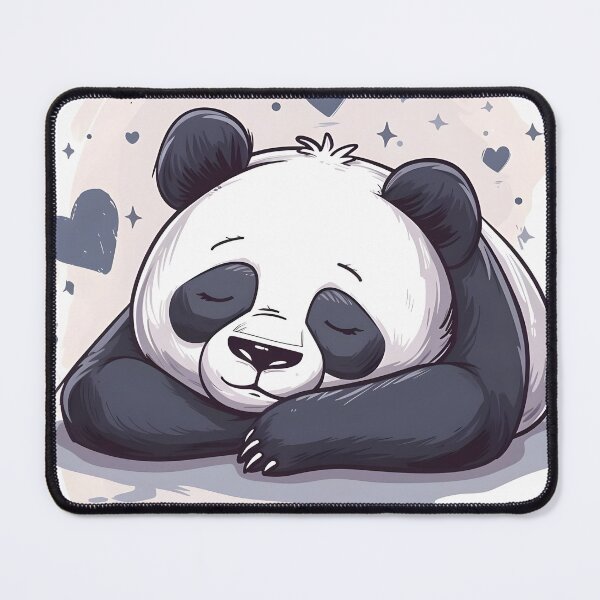 Item preview, cute little lazy panda designed and sold by AeroAesthetics.