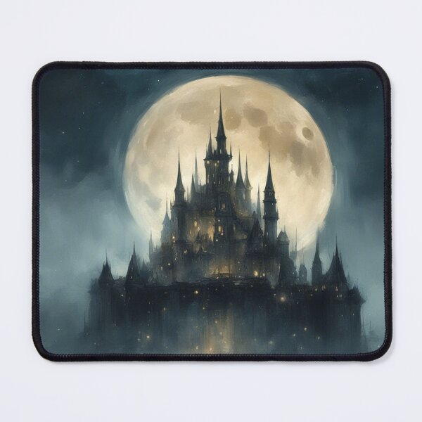 Item preview, Magic Gothic Castle at Night designed and sold by cr6zym1nd.