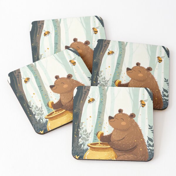 Item preview, Honeyloving Bear designed and sold by cute-animals99.