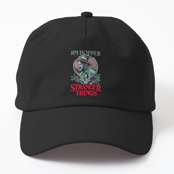 Item preview, STRANGER THINGS, Jim Hopper (black background) designed and sold by bekksa.