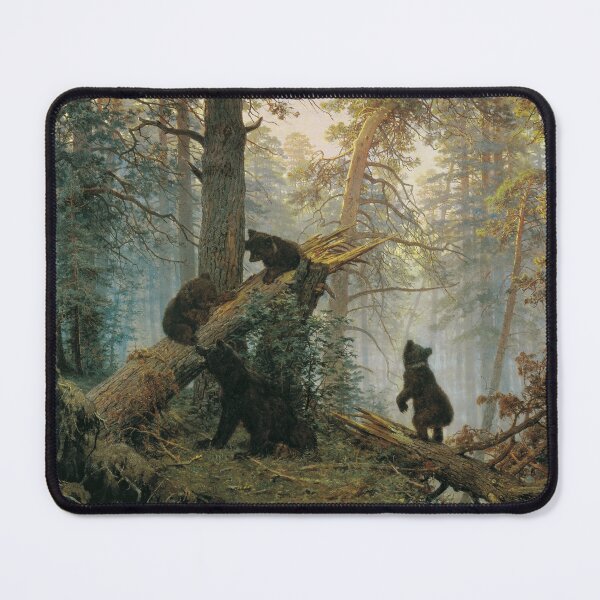 Item preview, Morning in the Pine Forrest by Ivan Shishkin designed and sold by clon-dot-net.