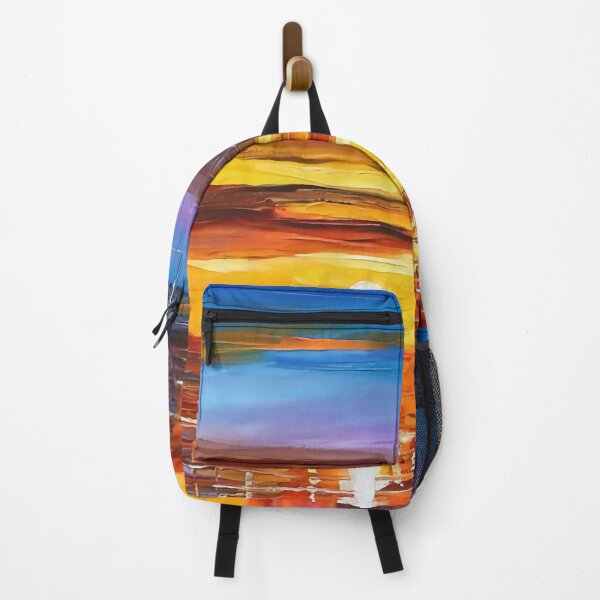 Item preview, Pier sea landscape with a yacht at sunset designed and sold by clon-dot-net.