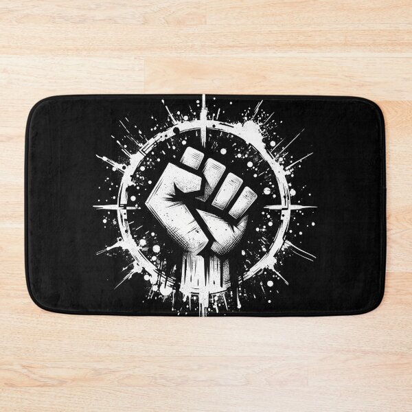 Aperçu de l'œuvre Logo Fist Rebellion - Conception graphique unique et puissante créée et vendue par ByteyCreatives.