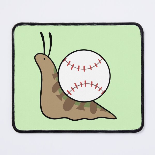 Item preview, Baseball Snail designed and sold by DinoDoggie.
