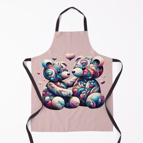 Item preview, Abstract Teddy Bear Love designed and sold by ArteJorge48.