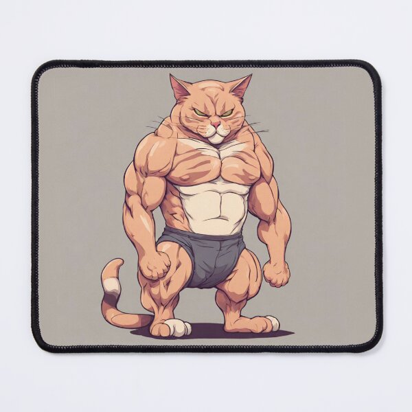 Item preview, Bodybuilder Strong Cat designed and sold by ChoptPrs.