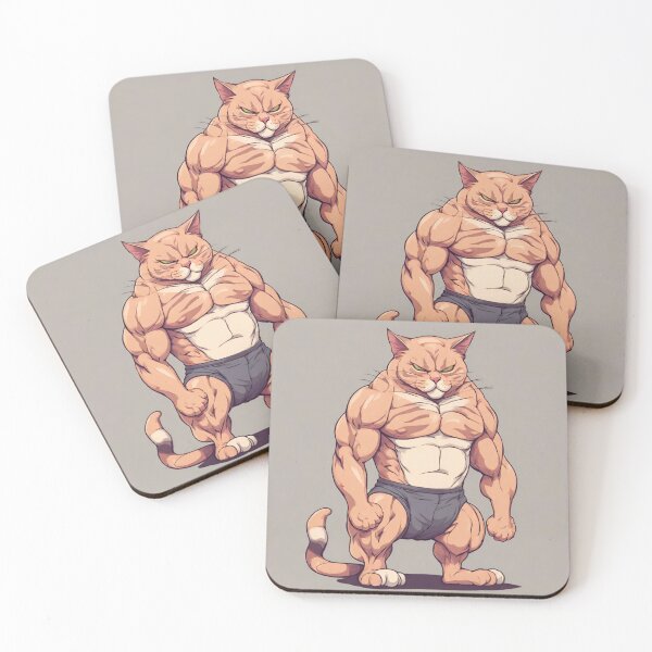 Item preview, Bodybuilder Strong Cat  designed and sold by ChoptPrs.