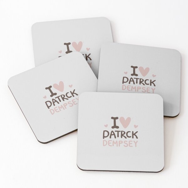 Item preview, I Love Patrick Dempsey designed and sold by Itsheartshop.