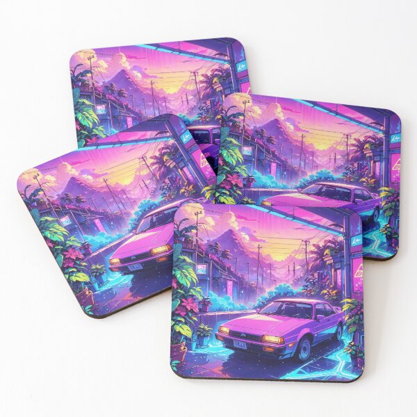 Item preview, Nostalgic Vaporwave Reverie designed and sold by DreamBackDrops.