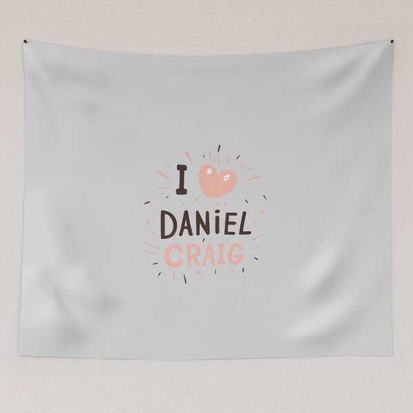 Item preview, I Love Daniel Craig designed and sold by Itsheartshop.