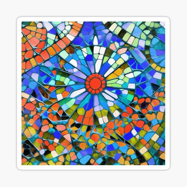 Item preview, Gaudi Barselona mosaic designed and sold by Shevi.