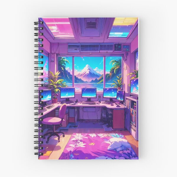 Item preview, Synthwave Cascade Harmony designed and sold by DreamBackDrops.