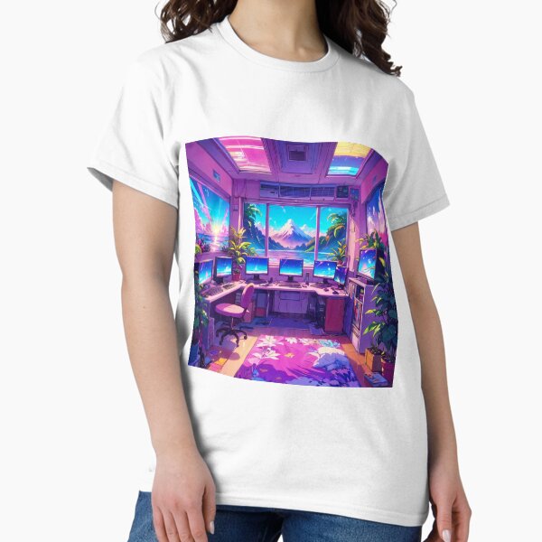 Item preview, Synthwave Cascade Harmony designed and sold by DreamBackDrops.