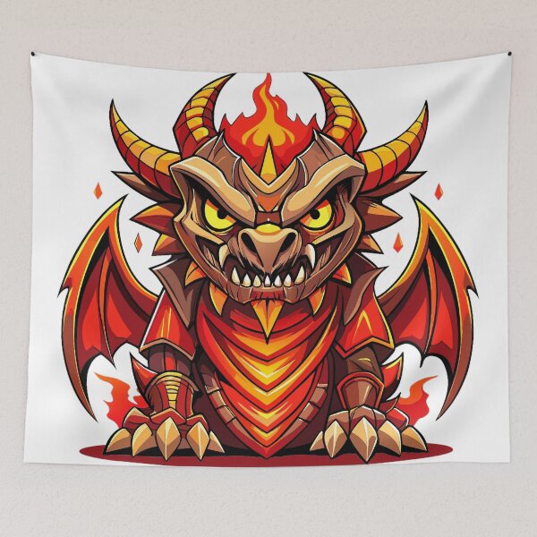 Item preview, fiery dragon designed and sold by Arextr.
