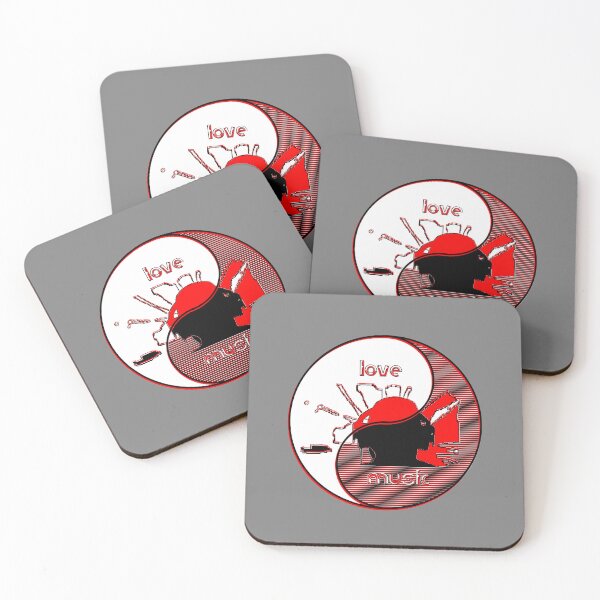 Item preview, yin yang balance harmony eastern philosophy love music designed and sold by 4rpixs.