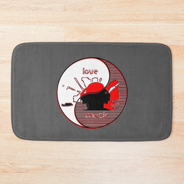 Item preview, yin yang balance harmony eastern philosophy love music designed and sold by 4rpixs.