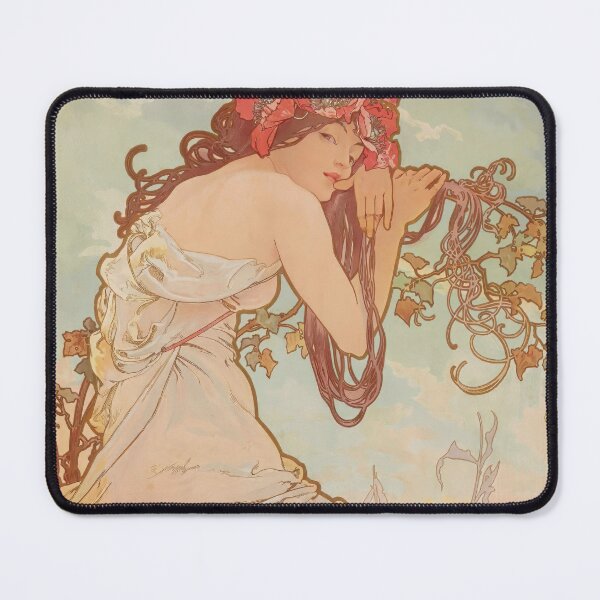 Item preview, Les Saisons 4 by Alphonse Mucha designed and sold by CSturgill2.