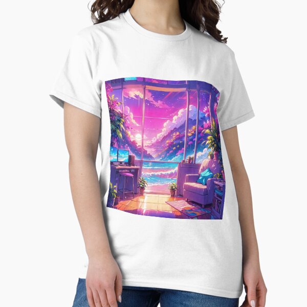 Item preview, Vaporwave Dreamscape Resonance designed and sold by DreamBackDrops.