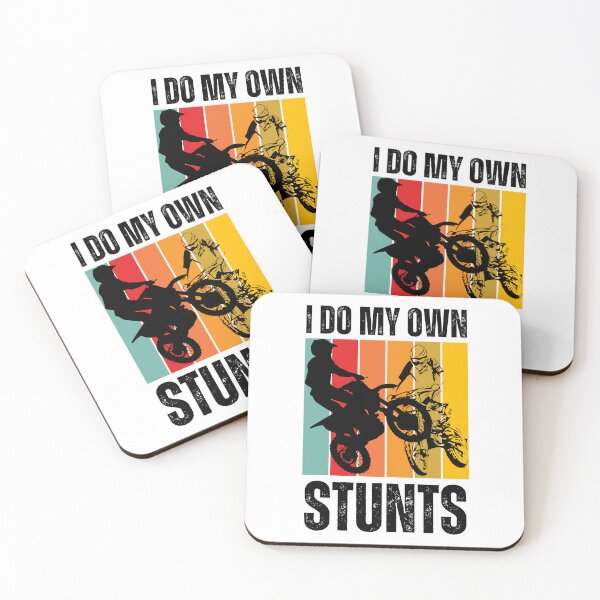 Item preview, Funny I Do My Own Stunts Cool Motorcycle Gift For Men Women designed and sold by Miumed.