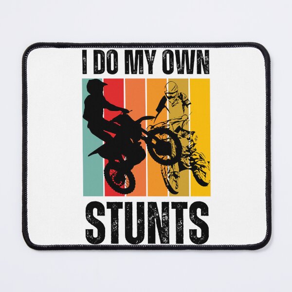 Item preview, Funny I Do My Own Stunts Cool Motorcycle Gift For Men Women designed and sold by Miumed.