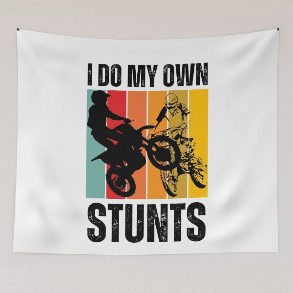 Item preview, Funny I Do My Own Stunts Cool Motorcycle Gift For Men Women designed and sold by Miumed.