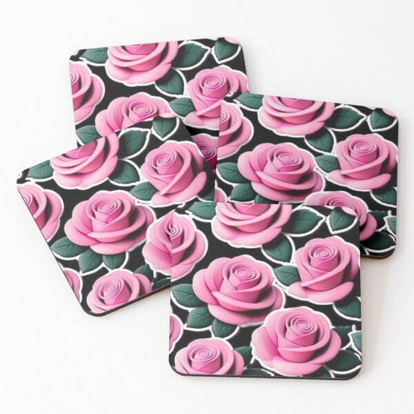Item preview, Watercolour Rose Sticker, pink aesthetic valentine love  designed and sold by KARVCRAFTS .