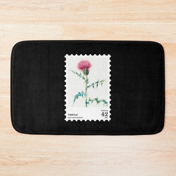 Item preview, Thistle, Mary Vaux Walcott stamp designed and sold by RabbitK.