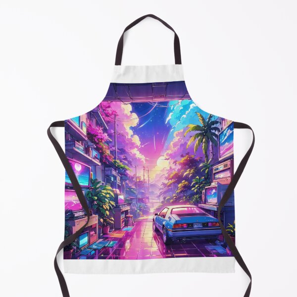 Item preview, Synthwave Mirage Echoes designed and sold by DreamBackDrops.