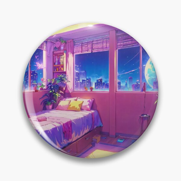 Item preview, Synthwave Mirage Echoes designed and sold by DreamBackDrops.