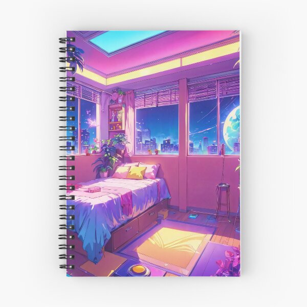 Item preview, Synthwave Mirage Echoes designed and sold by DreamBackDrops.