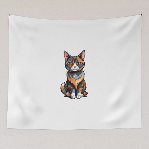 Item preview, Cute cat tortie designed and sold by KorArtStudio.