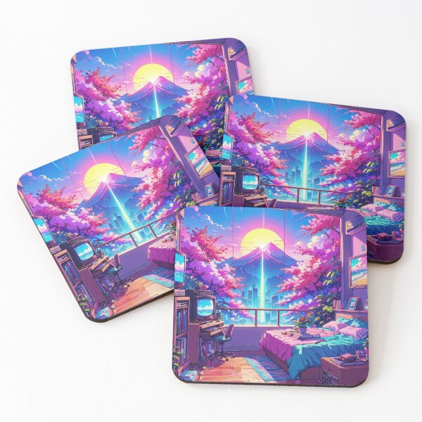 Item preview, Synthwave Reverie Symphony designed and sold by DreamBackDrops.