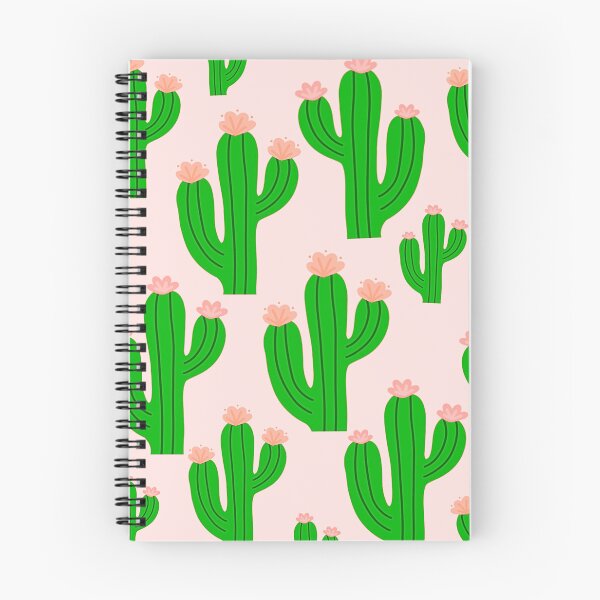 Item preview, Cactus with flowers abstract pattern for prints and accessories  designed and sold by crazymessygirl.