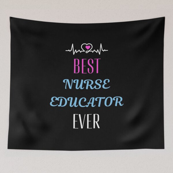 Item preview, best Nurse educator ever designed and sold by annoying-shirts.