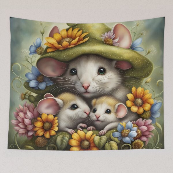 Item preview, Cute Mice Family designed and sold by Bright-Moonrise.
