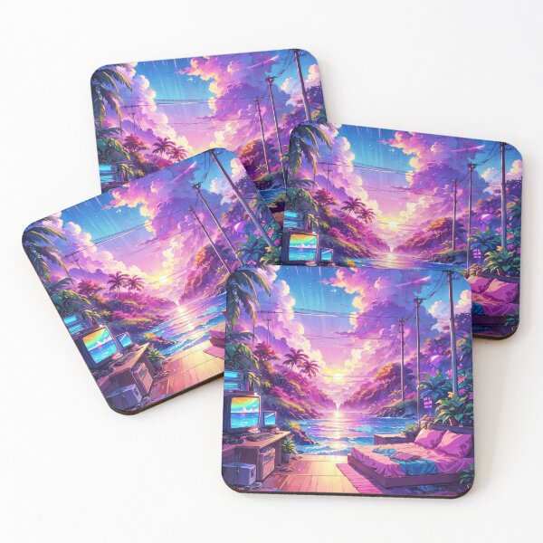 Item preview, Neon Dreamscape Symphony designed and sold by DreamBackDrops.