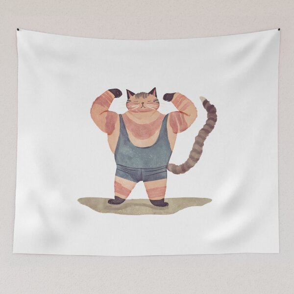 Item preview, Kids strong Cat  designed and sold by ChoptPrs.