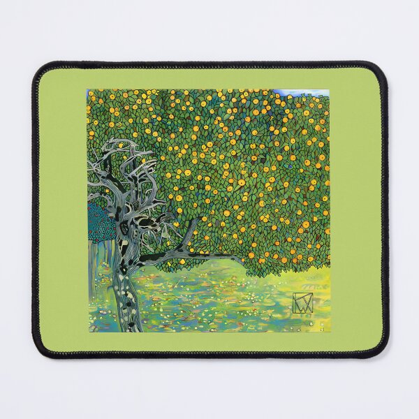 Item preview, Klimt Golden Apple Tree designed and sold by EmeraldeaArt.