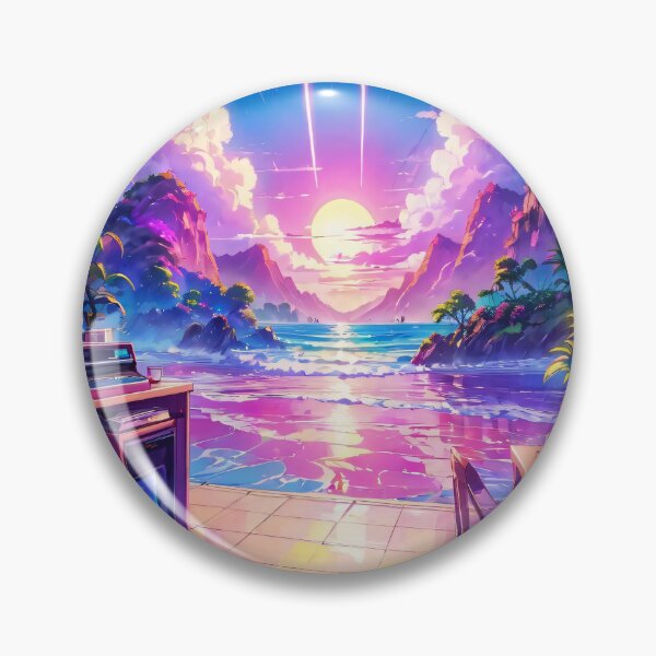 Item preview, Synthwave Reverie Harmony designed and sold by DreamBackDrops.