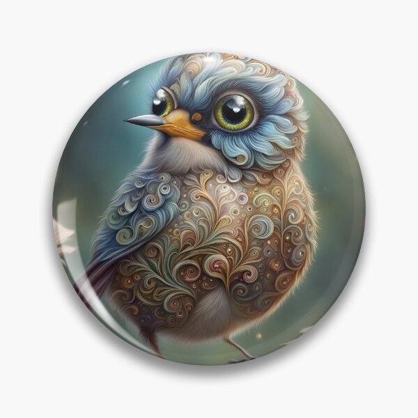 Item preview, Cute Blue Bird designed and sold by Bright-Moonrise.