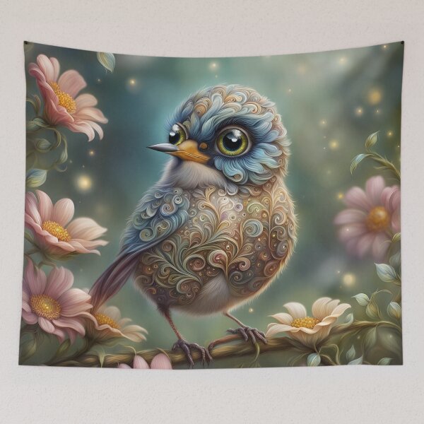 Item preview, Cute Blue Bird designed and sold by Bright-Moonrise.