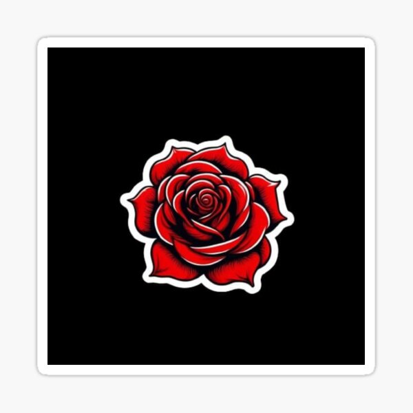 Item preview,  Watercolour Rose Sticker, pink aesthetic valentine love  designed and sold by Savagemart44.