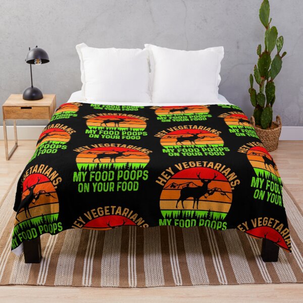 Item preview, Hey Vegetarians My Food Poops On Your Food  designed and sold by WoodburyLake.