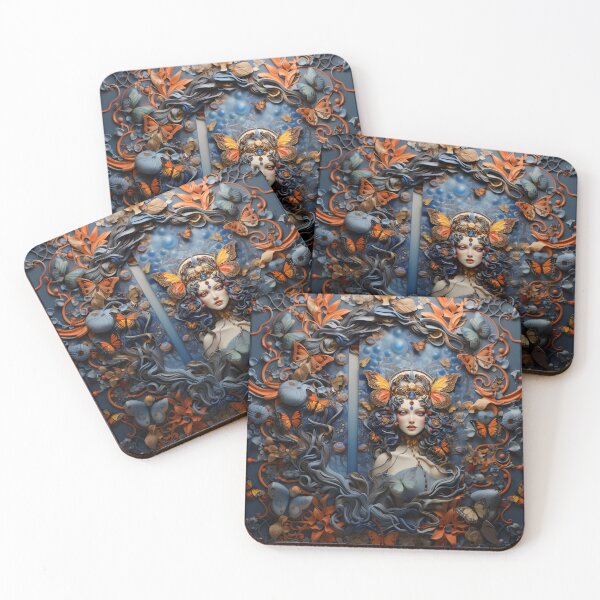 Item preview, Monarch Reverie: The Enthroned Butterfly Queen designed and sold by shadowpalette.